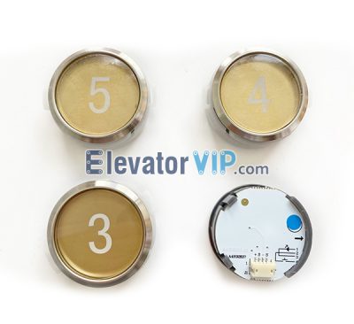 BST Elevator Push Button Round, A4N92837
