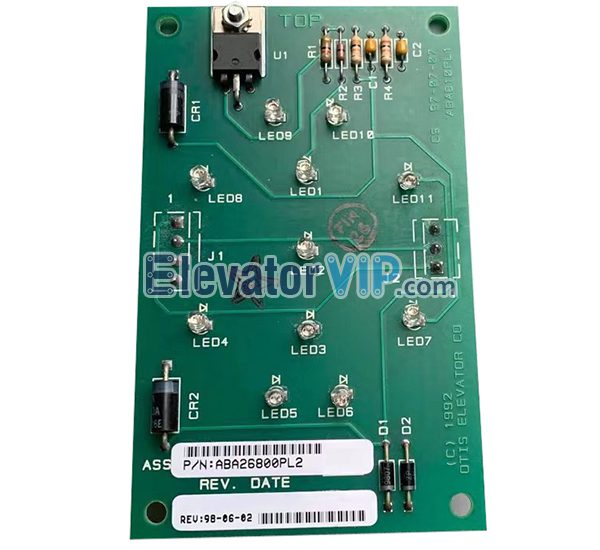 Otis Elevator Board, ABA26800PL2, ABA610PL1