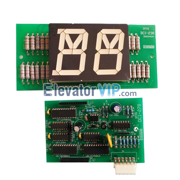 LG Otis Elevator DSS Landing Door Display, Sigma Lift Landing Door Display Board, DCI-230, DCI-270