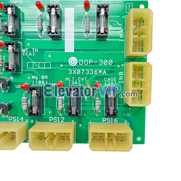 LG-Otis Sigma Elevator Interface Board, DOP-300, DOP-310, 3X07336*A