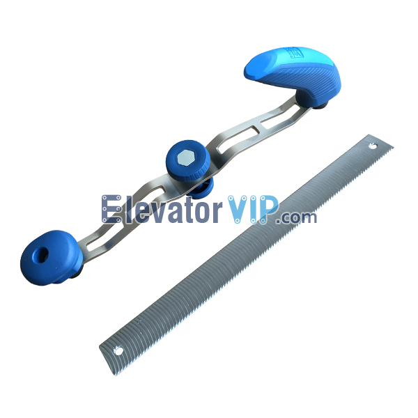 Elevator Guide Rail File And Holder, 8 Teeth Elevator Guide Rail File, 12 Teeth Elevator Rail File Made in Japan, German Lift Guide Rail File