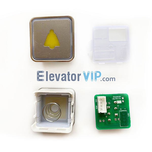 Elevator Push Button Alarm Bell, F010810B, A4J18498, A4J18641, A4J11270, A4J18495