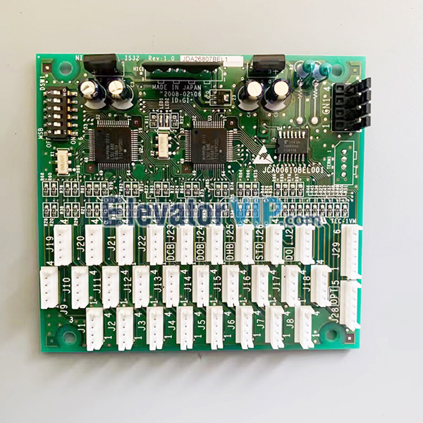 Otis Elevator Cabin Communication Board, JDA26807BEL1, JCA00610BEL001, JAA26807 BEL001 BEL003