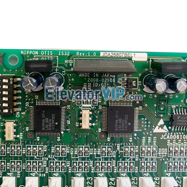 Otis Elevator Cabin Communication Board, JDA26807BEL1, JCA00610BEL001, JAA26807 BEL001 BEL003