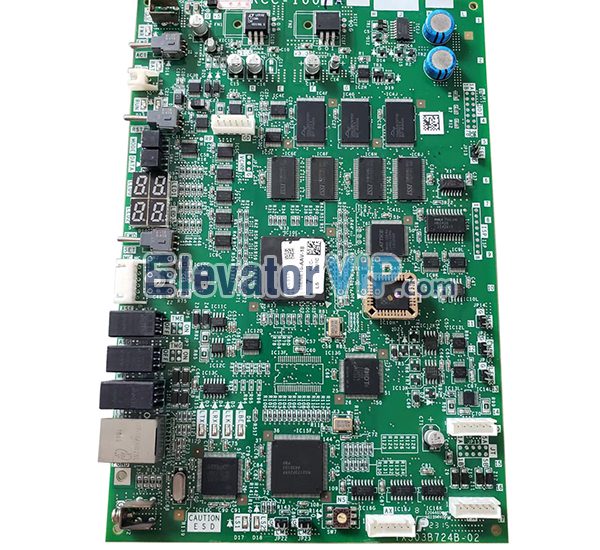 Mitsubishi Elevator MRL Group Control Board, YX303B724B, KCC-1001E, KCC-1001C