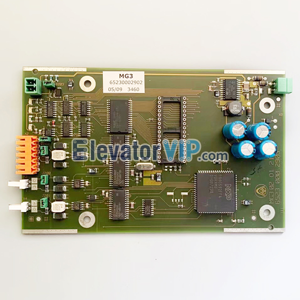 Thyssen Elevator MG3 Board, ThyssenKrupp Elevator MG3 Group Control PCB, 65230002902