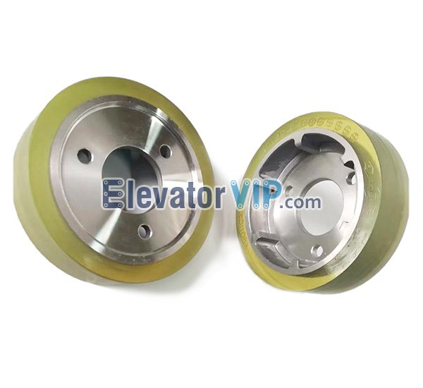 Mitsubishi Escalator Friction Wheel, Mitsubishi Travelator Drive Groove Roller, Mitsubishi Escalator Handrail Drive Roller, Mitsubishi Escalator Pressure Roller, 132*35 Roller, YSO11C272G01, 132*35*44 Escalator Roller