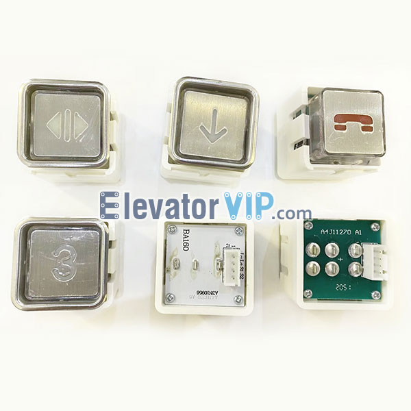 BST Elevator Push Button, BA160 Push Button, BA161 Button, A4J11270, A4J11269, A3N10956