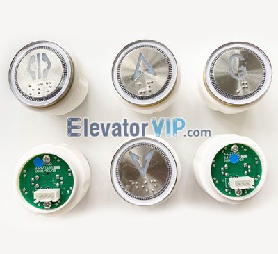 Thyssen Elevator Push Button, BST Elevator Push Button, A4J27492, A4N27493