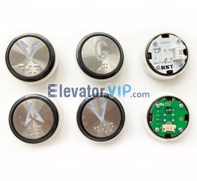 BST Elevator Push Button, Elevator Push Button Supplier, A4J52317, A4N52318, BAS174, Lift Push Button Braille