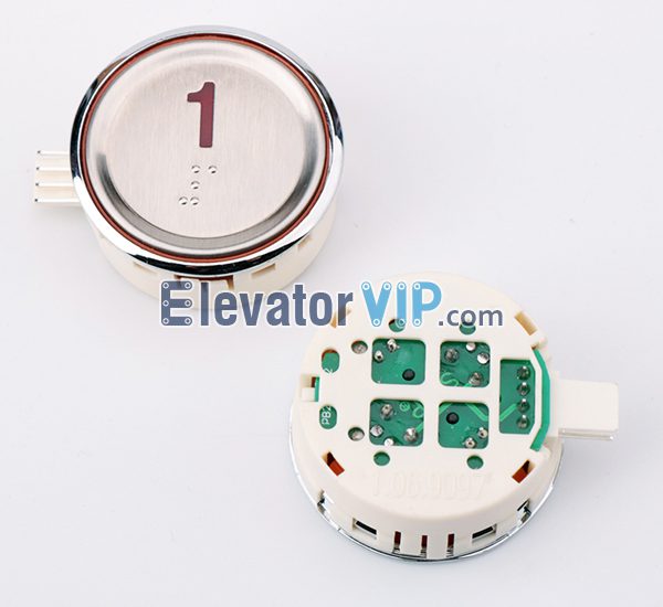 LG Sigma Elevator HOP Push Button, Sigma Elevator LOP Push Button, Sigma Lift Push Button Braille, AK-29B, MTD265 Push Button, Sigma Elevator Round Push Button