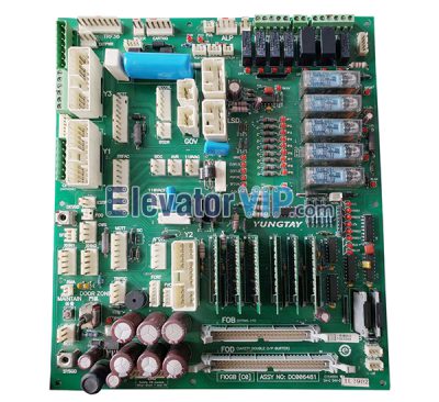 Yungtay Elevator ENT Control Cabinet Board, DC006481, FIOGBC0