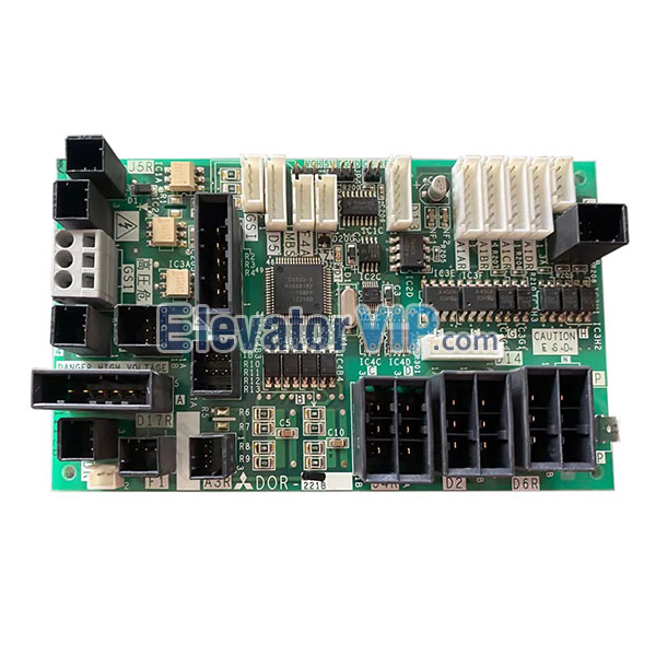 Mitsubishi Elevator Door Motor Power Supply Board, DOR-221B, DOR-221A, YX401B184