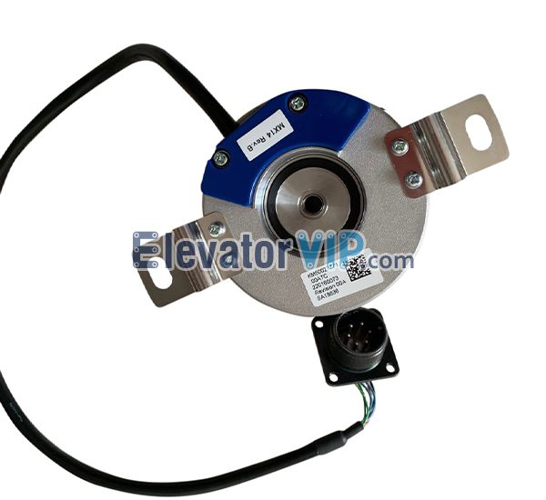 KONE Elevator Tractor Encoder, KONE Elevator MX14 Drive Machine Rotary Encoder, KM1331189, TS5246N705