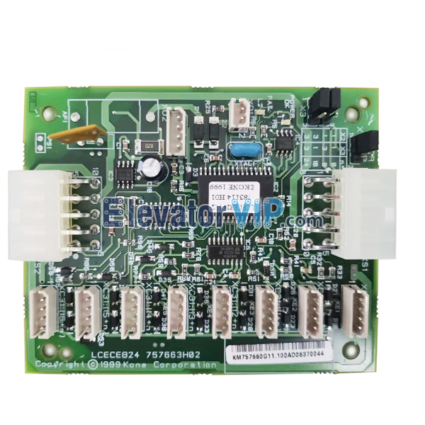 KONE Elevator Cabin COP Expansion Board, KONE Elevator Car Expansion PCB, LCECEB24, KM757660G11, 757663H02