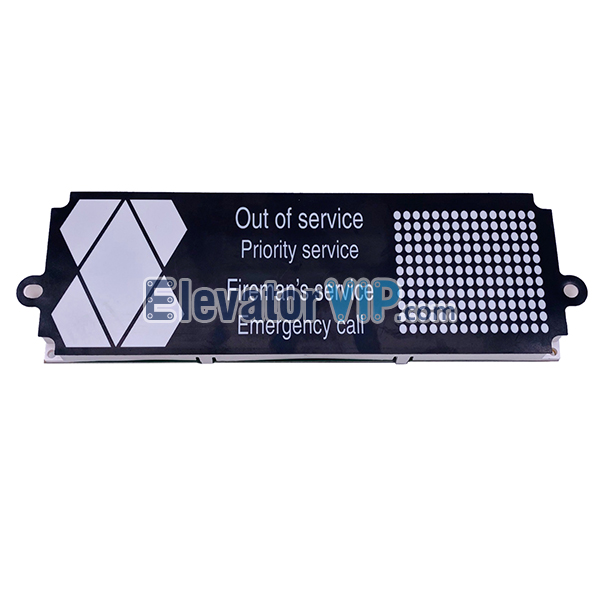 KONE Elevator F2KHDM HLI Dot Matrix Display, KONE Elevator HOP Indicator, KONE Elevator LOP Indicator Board, REV01 Elevator Landing Hall Cabin Indicator, KM806880G02, KM806910G02, KM772920G01, 772923H04, KM806830G02, KM772860G01, 772920G01, KM806880G01