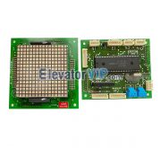 Mitsubishi Elevator Display Board, Mitsubishi Lift Indicator PCB, YE600B050-01, LHA-025AG02, LHH-114B