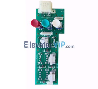 Mitsubishi GPS-III Elevator COP Command Board, Mitsubishi Elevator Push Button Command PCB in Cabin, LHS-220A, LHS-220A, YE601B115A-01, P235706C000G01