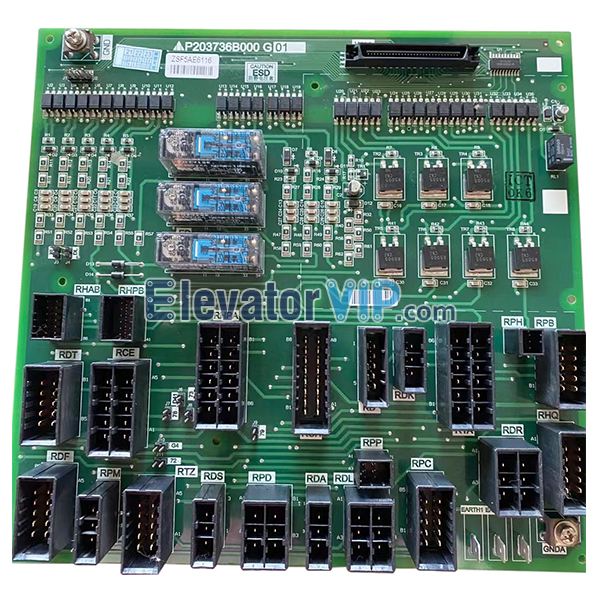 Mitsubishi Elevator LEHY-MRL Interface Board, P203736B000G01