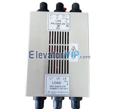 Toshiba CV330A Elevator Noise Filter, Toshiba CV320 Elevator Filter, Toshiba Elevator Filter CV300, PR-0265-05