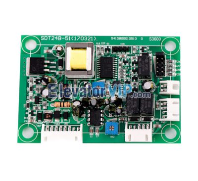 3300 3600 5500 Elevator Intercom Board, Elevator Intercom Voice Report Station PCB, Elevator COP Phone Board, SDT24B-51, 57622875, SDT24B-71