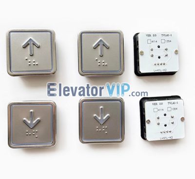 BLT VER 20 4114 Push Button, BLT VER 20 1354 Push Button, TVLA1-1, TVLA2-1, Elevator Push Button