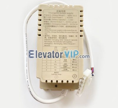 Elevator Car Top Emergency Power Supply, XEPID-10-E