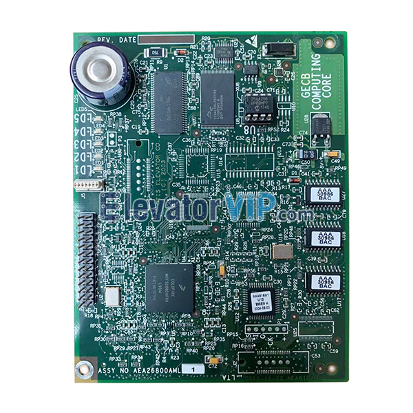 OTIS Elevator GECB Small Board, OTIS Lift GECB-V2 AVP6 APIO PCB, AEA26800AML1, AEA26800AML2, AEA26800AML7, ABA26800AVP6