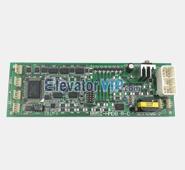 Hitachi Elevator HOP Display Board, Hitachi Elevator LOP Indicator PCB, B95I-HMDB, 32376906-2