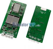 Monarch Elevator Outbound Display PCB, Monarch Elevator LOP Indicator Board, Monarch Lift HOP Indicator PCB, MCTC-HCB-R1, MCTC-HCB-H