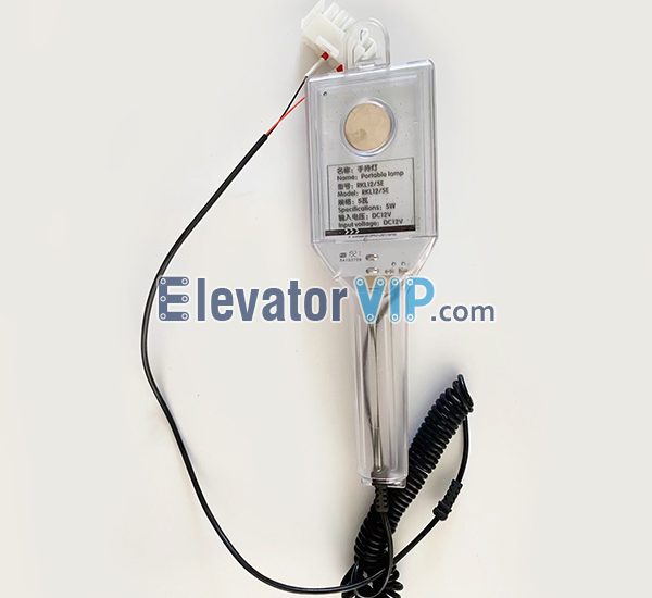 ThyssenKrupp Elevator Car Top Hand-held Light, RKL12/5E