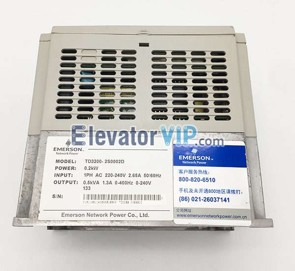 Emerson Elevator Door Drive, Emerson Elevator Door Inverter, Enydrive Lift Door Controller, Emerson TD3200 Drive, TD3200-2S0002D, TD3200-2S0004D