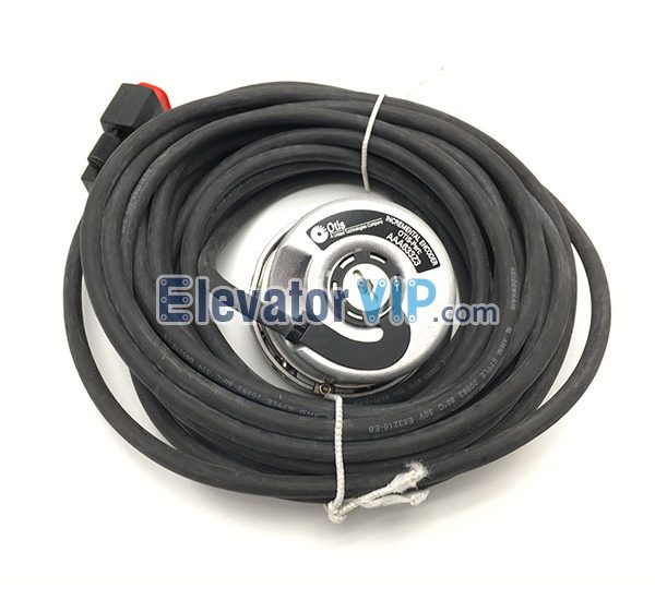 OTIS GEN2 Elevator Incremental Encoder, OTIS GEN2 Elevator Rotary Encoder, OTIS Elevator Encoder with Cable, ERN 461 3600 56S15-4G, AAA633Z1, AAA633Z3, AAA633Z2, AAA633Z4, AAA633Z21