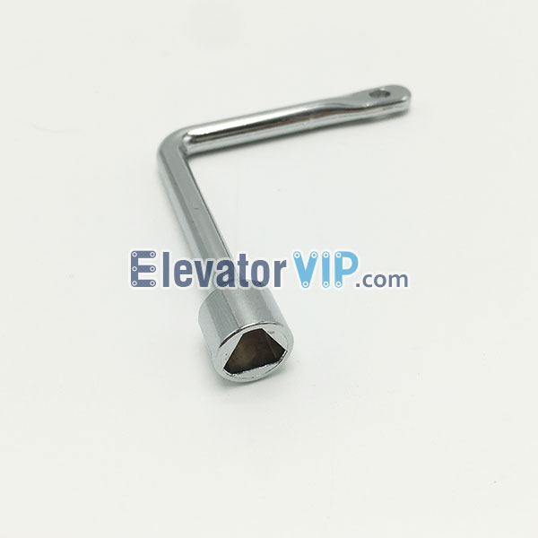 Elevator Door Triangular Release Key, Elevator Door Triangle Bolt, Otis Elevator Door Triangular Key, KONE Elevator Emergency Door Triangular Lock Key, Elevator Door Triangular Lock, Hitachi Lift Door Triangular Release Key