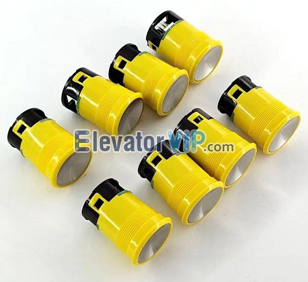 OTIS Elevator Alarm Push Button, OTIS Elevator Cabin Yellow Push Button, FAA25090J114, FAA25090J111, FAA25090J124, FAA25090J117