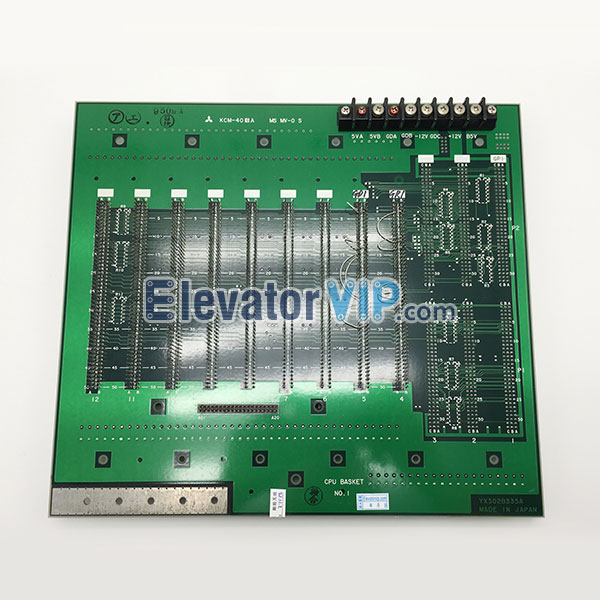 Mitsubishi Elevator GPS Parallel Board, Mitsubishi Elevator PCB Supplier, KCM-400A, YX302B335A