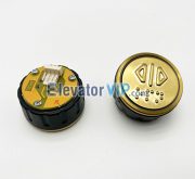 Otis Elevator BR36 Push Button, Otis Elevator Push Button Gold, Otis Elevator Push Button 36mm, Elevator Push Button, Elevator Push Button Supplier, OTIS Elevator Push Button Red Lights, OTIS Elevator Push Button White Lights