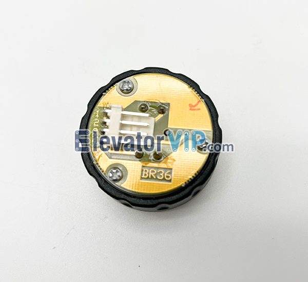 Otis Elevator BR36 Push Button, Otis Elevator Push Button Gold, Otis Elevator Push Button 36mm, Elevator Push Button, Elevator Push Button Supplier, OTIS Elevator Push Button Red Lights, OTIS Elevator Push Button White Lights