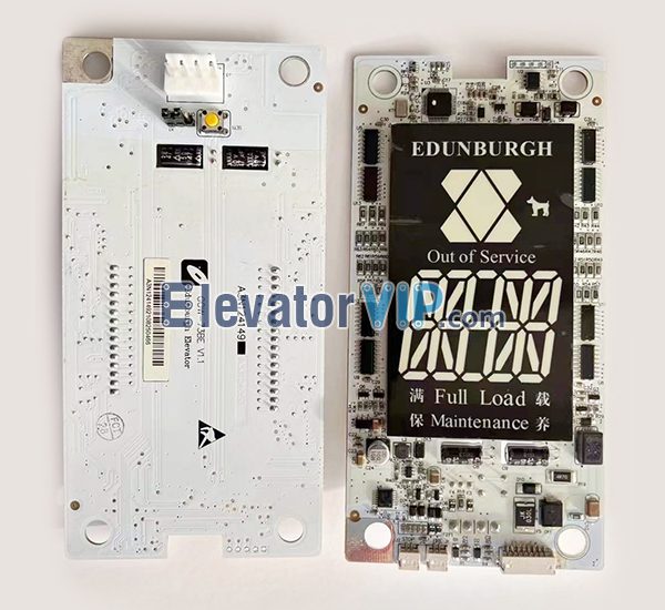 Edunburgh Elevator LOP Indicator Board, Edunburgh Elevator HOP Display PCB, A3N124149, GOW-73BE