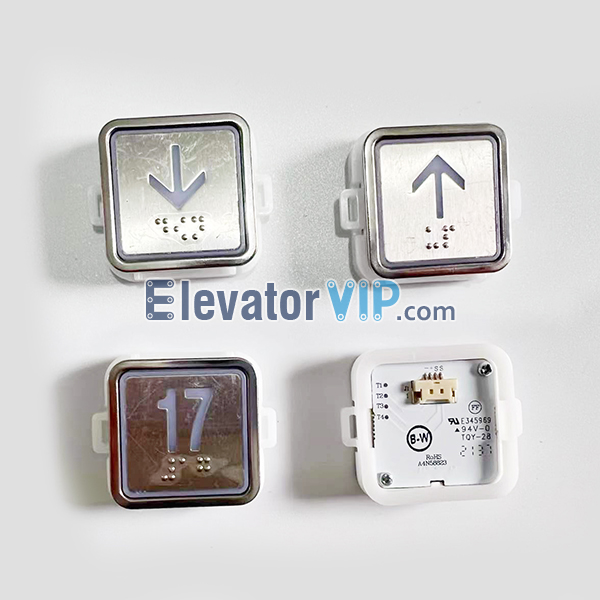 BST Elevator Push Button, A4N58823, A4J58822