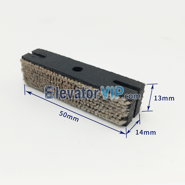 Otis Elevator Door Guide Shoe Base, Otis Elevator Door Slider, Elevator Door Slider Felt Rubber, F02085Z545, FO2085Z545, FAA470E