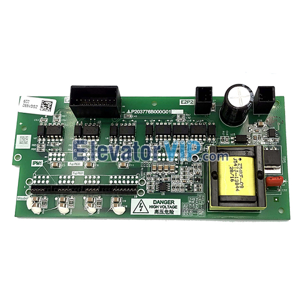 Mitsubishi Elevator High Speed Drive Board, P203776B000G01, P203776B000G02, P203776B000G03, P203776B000G05