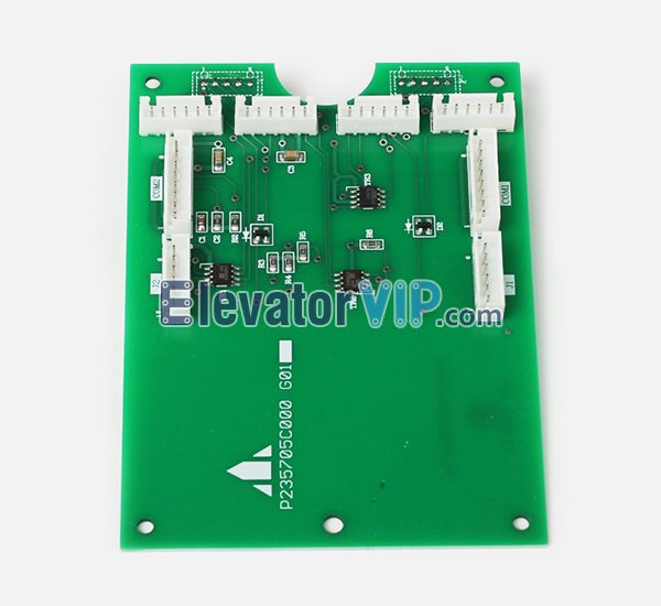 P235705C000G01, Mitsubishi Elevator Car Expansion PCB