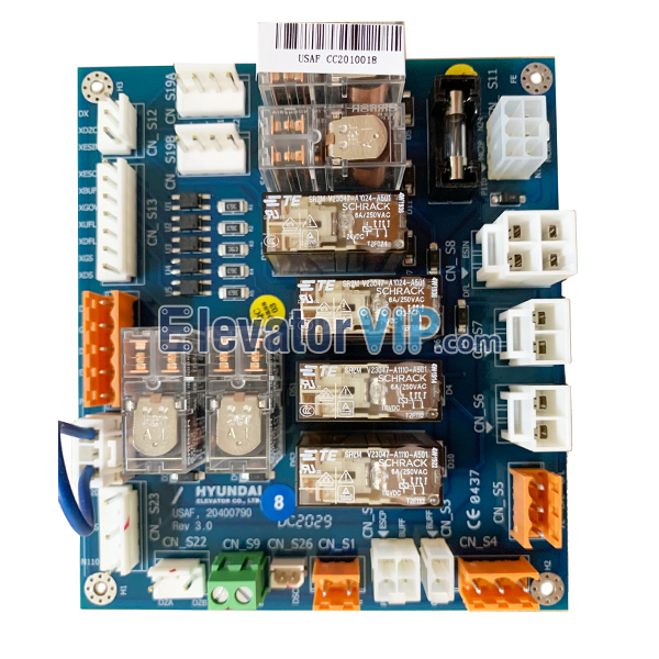 Hyundai Elevator Safety Circuit PCB, USAF 20400790