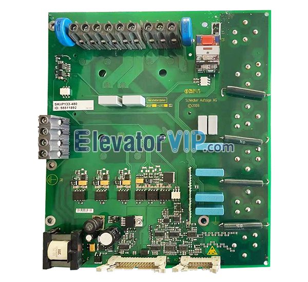 Schindler Elevator Inverter Drive Board, ID:55511892, SKiiP133-480, VF22BR Inverter Board