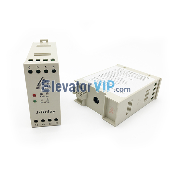 Otis Elevator J-Relay Relay, Three-phase AC Protection Phase Sequence Relay, HLJN3 Relay, XAA613CF1, J-Relay Relay
