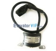 Mitsubishi Elevator Rotary Encoder, NEMICON Encoder, 53T-8192-5MD, 64-058-00E