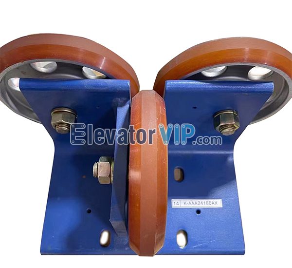 Otis Elevator Roller Guide Shoe, 160*30*6203 Guide Shoe Roller, K-AAA24180AX, AAA24180AX