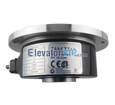 Otis Elevator Rotary Encoder, TAA633A1, 88-Z-304, ZARDOYA Encoder