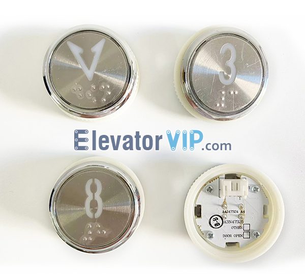 Otis SKY Elevator Push Button, A3N47325, A4J47324, DAA10204F354